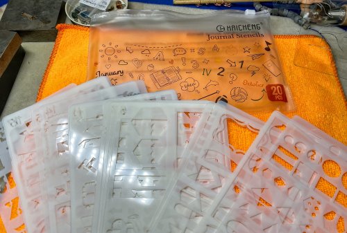 Susan LeGuyader's Using Templates in Jewelry Making - , Tools For Wire Jewelry, Design, Tools, There are templates used to make bullet journals